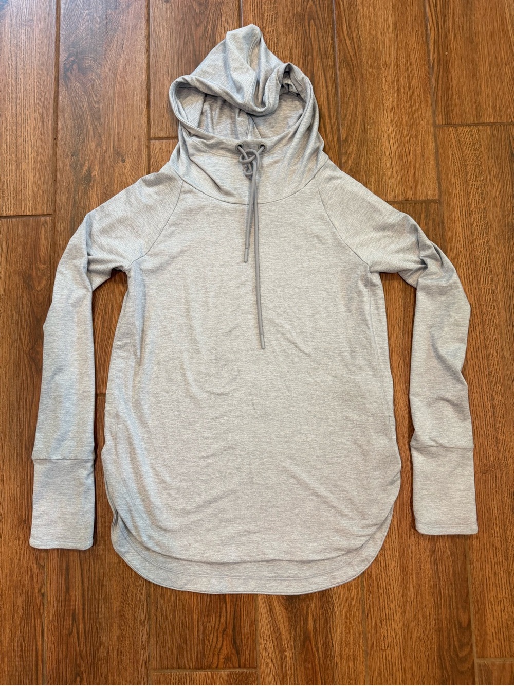 Athleta Women’s Gray Knit Pullover Hoodie Size XXS